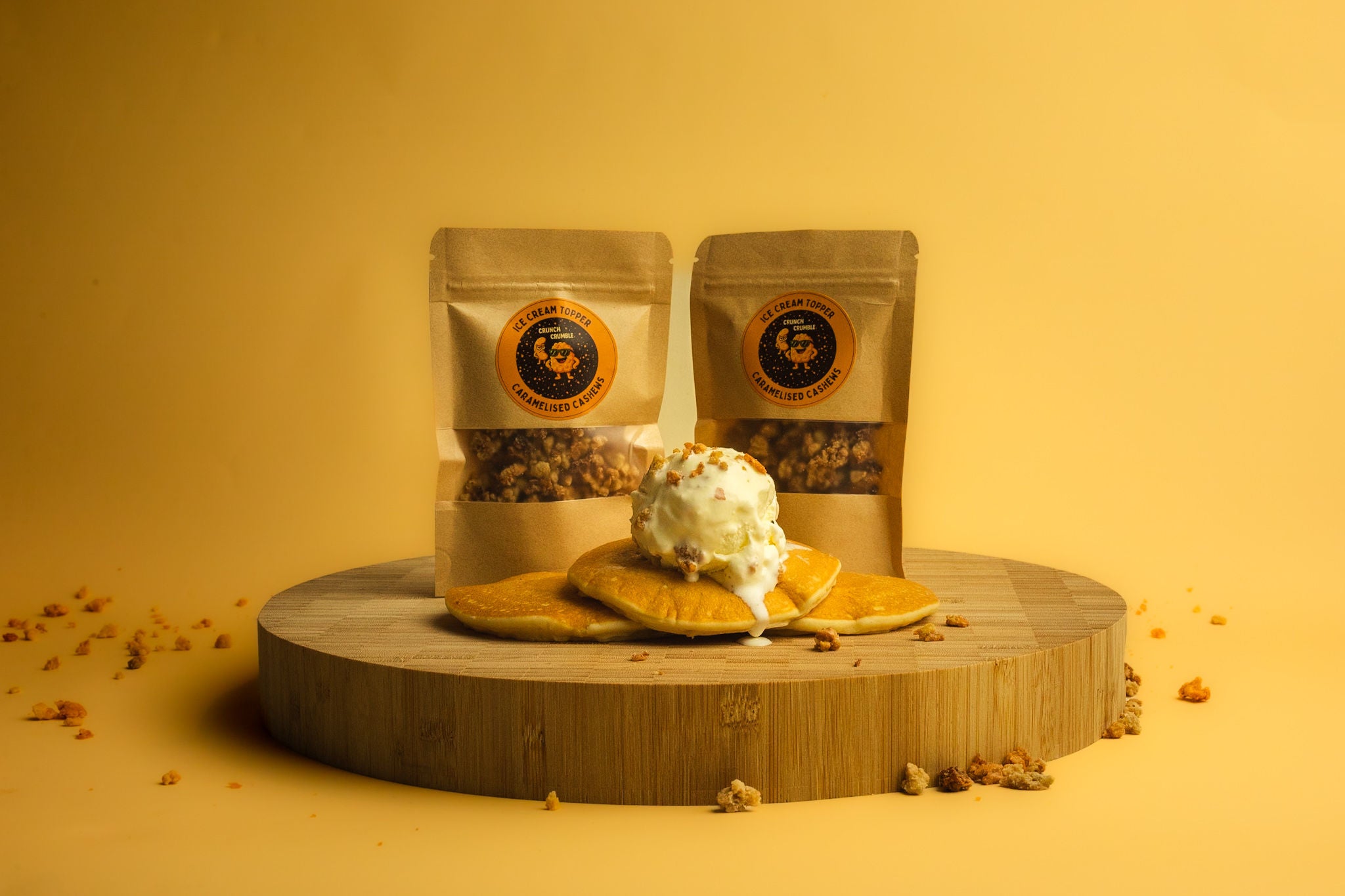 Crunch Crumble - Caramelised Cashews Dessert Topper