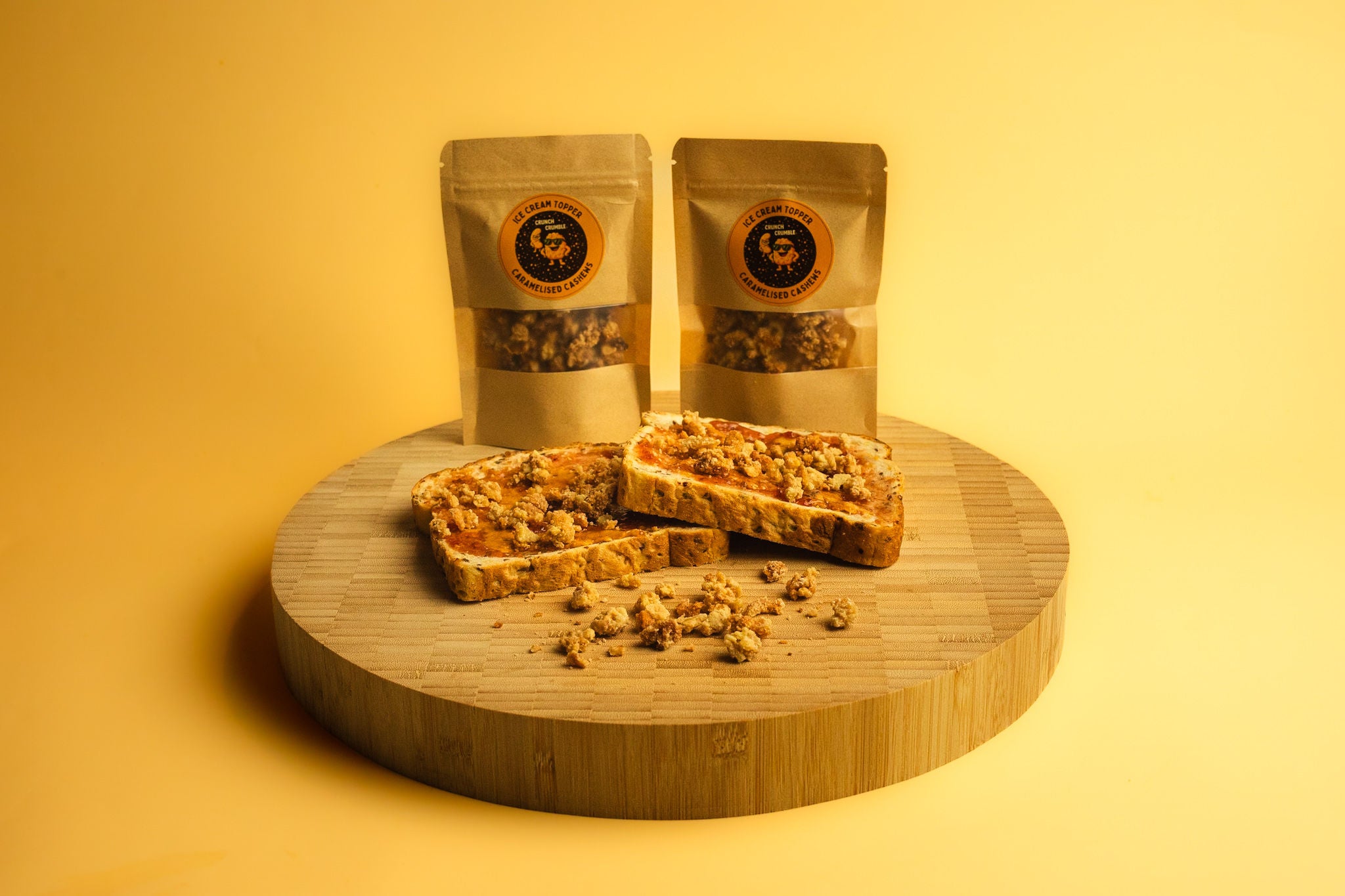 Crunch Crumble - Caramelised Cashews Dessert Topper