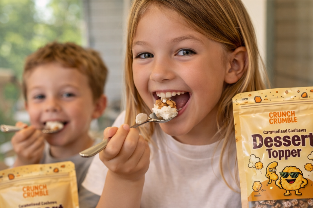 Crunch Crumble - Caramelised Cashews Dessert Topper