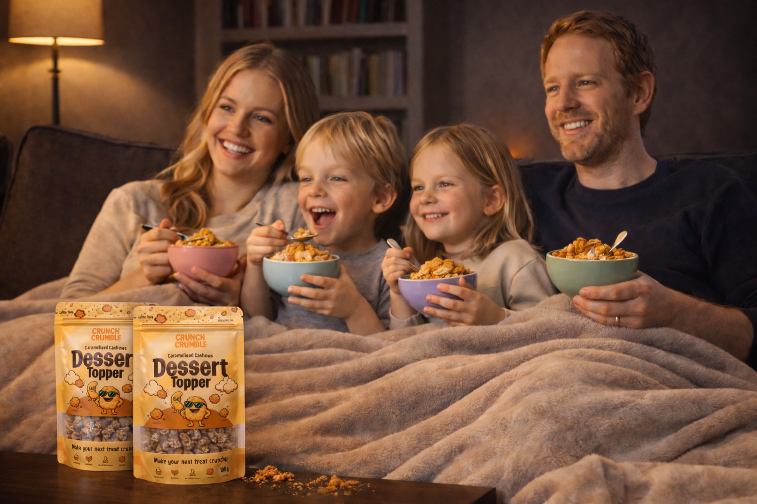 Crunch Crumble - Caramelised Cashews Dessert Topper